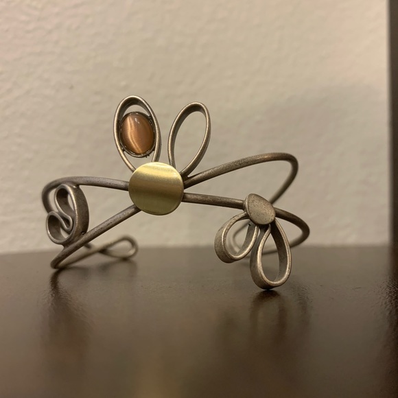 Abstract cuff bracelets - unique - Picture 4 of 5